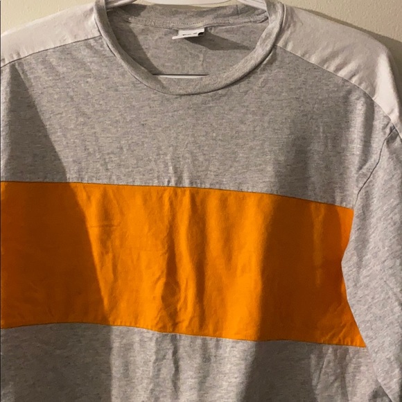 TNA- long sleeve cropped shirt in size S